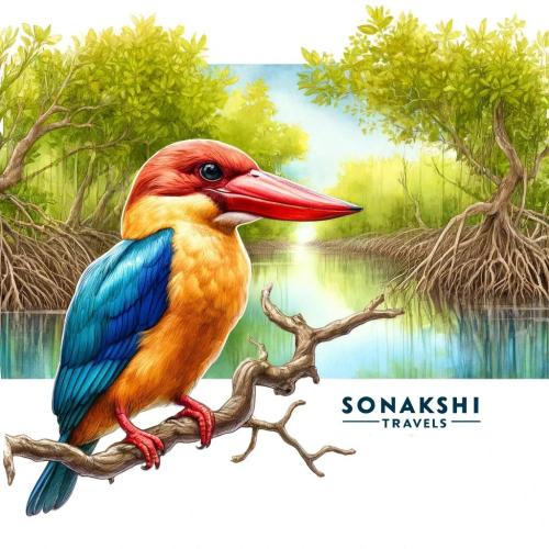 sundarban-Stork-billed Kingfisher